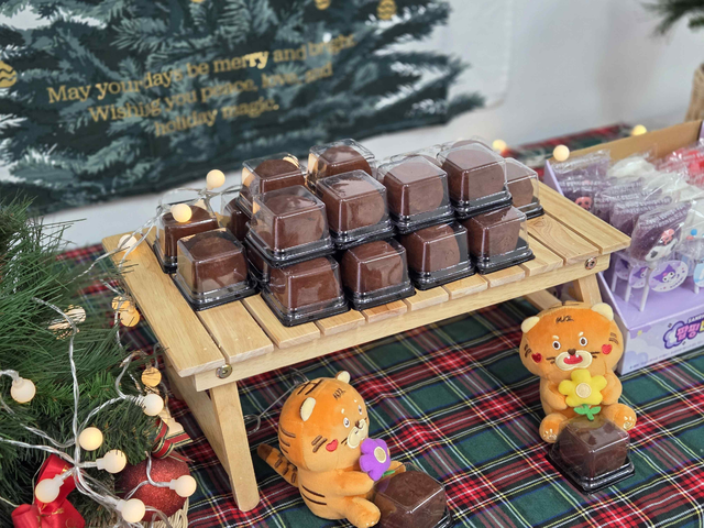 국립백두대간수목원 가든샵에서 두바이쫀득쿠키 ‘백두쫀쿠’를 한정 판매한다. 국립백두대간수목원