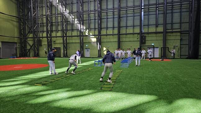 KBO Next-Level Training Camp 훈련 모습.