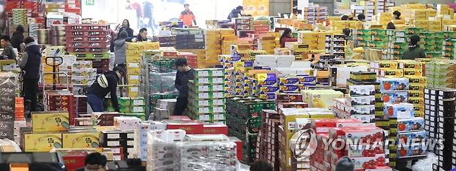 북구 매천동 대구농수산물도매시장 [연합뉴스 자료사진]