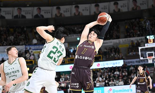 슛하는 유기상 [KBL 제공. 재판매 및 DB 금지]