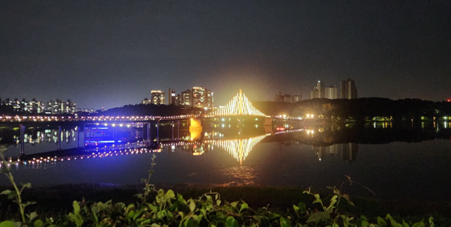 군산 은파호수공원. 전북도 제공