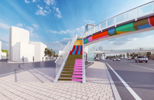 ◇소양아트서클 하부 조감도. 춘천시는 소양아트서클 완공 이후 야경 관광벨트를 구축하고, 체류형 관광상품을 개발해 관광 활성화를 도모한다. 춘천시 제공