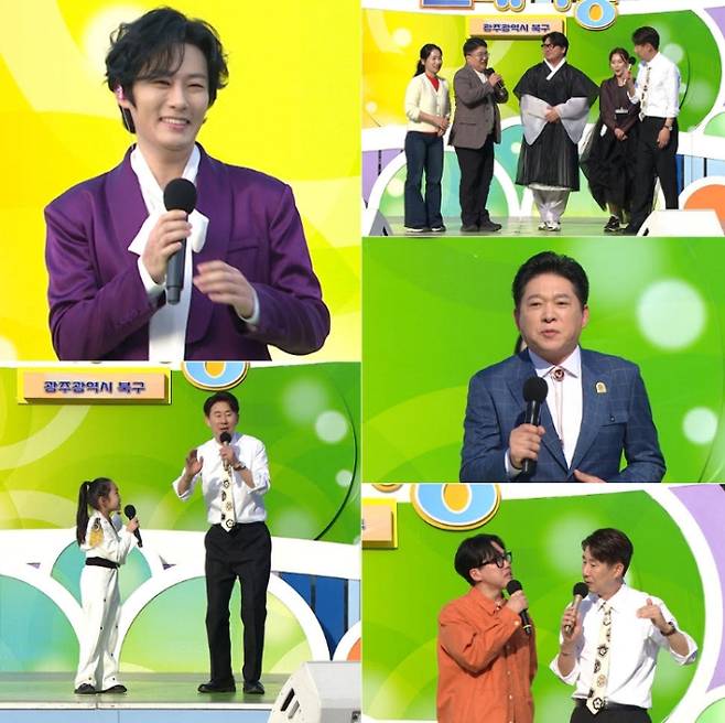 2월 15일 방송되는 KBS 1TV '전국노래자랑'은 동강대학교 운동장 특설 무대에서 열린 '광주광역시 북구 편'으로 꾸며진다. 이번 방송에는 박상철, 강문경, 유지나, 이정옥, 이미리 등 화려한 초대가수들이 출연해 설 연휴의 시작을 알리는 흥겨운 무대를 선사한다. 또한 16개 팀의 본선 진출자들이 펼치는 열정적인 경연과 참가자 가족들의 유쾌한 막춤 배틀까지 더해져 풍성한 볼거리를 제공할 예정이다.