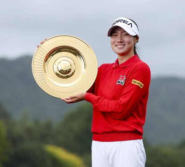 2026년 아시아·태평양 여자 아마추어(WAAP) 챔피언십 우승을 차지한 대한민국 골프 국가대표 양윤서. 사진제공=R&A (사진을 무단으로 사용하지 마십시오.)