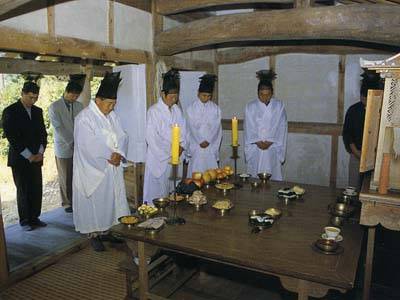 해남 고산종가의 차례 (사진, 한국국학진흥원)