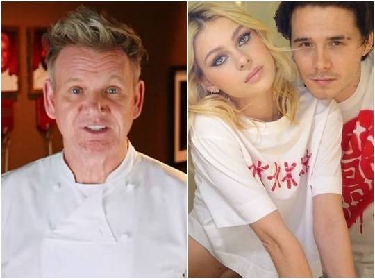 고든 램지와 브루클린 베컴-니콜라 펠츠 부부(소셜 미디어 캡처)