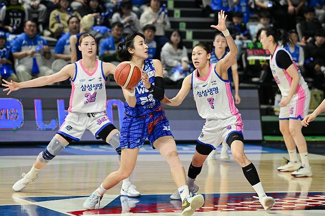 [서울=뉴시스] 여자프로농구 아산 우리은행의 김단비. (사진=WKBL 제공) 2026.02.15. photo@newsis.com *재판매 및 DB 금지
