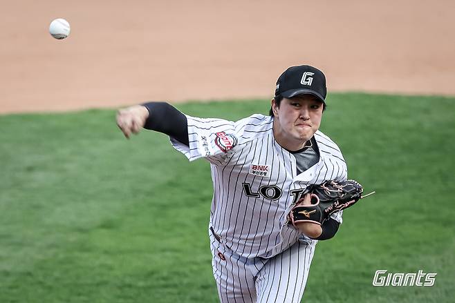 롯데 자이언츠 마무리 투수 김원중. /사진=롯데 자이언츠 제공