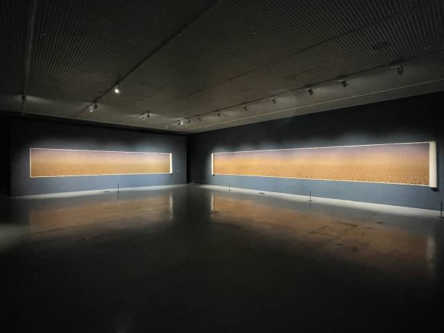 포항시립미술관에서 열리고 있는 김창영 개인전 전경. 이연정 기자