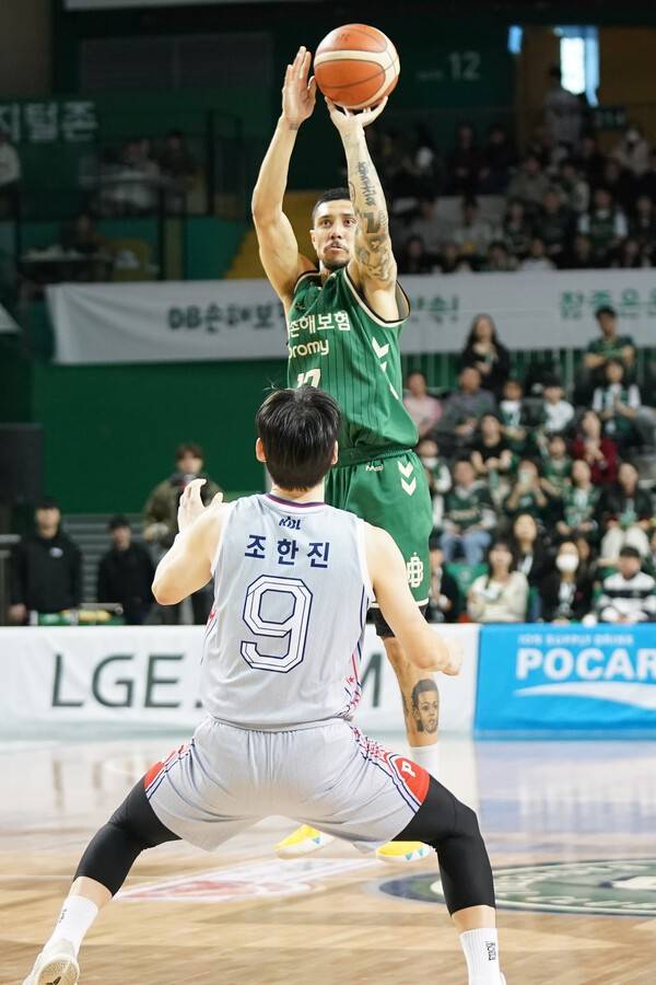 DB 이선 알바노. /사진=KBL