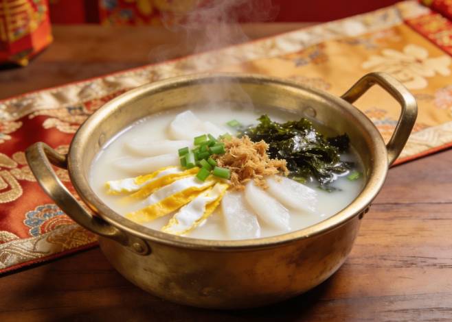 떡국 끓이는법…설날 음식 메뉴, 떡국 레시피, AI이미지