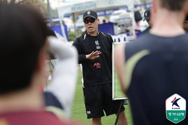 광주 FC 이정규 감독. 사진=한국프로축구연맹