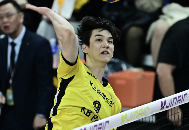 KB손해보험 임성진.  KOVO 홈페이지 캡처