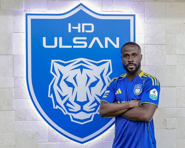 핀란드컵 우승 이끈 벤지 미셸, 울산HD 합류 K리그 도전장…개막전 출격 예고.(사진제공=울산HD)