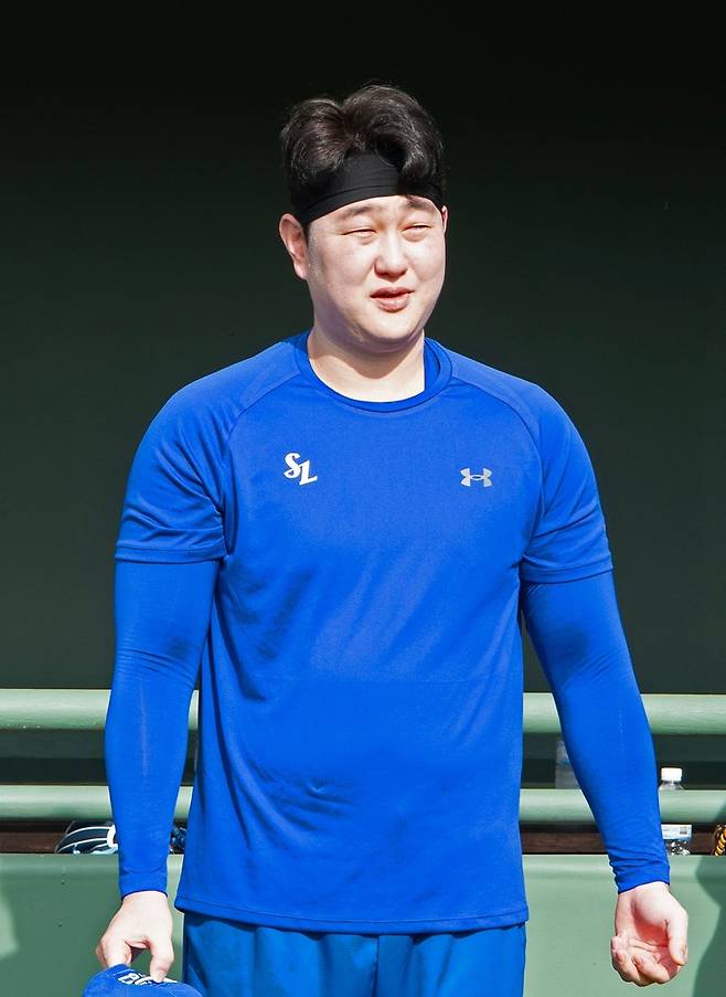 2025시즌 종료 후 실시된 KBO리그 2차 드래프트를 통해 두산 베어스에서 삼성 라이온즈로 이적한 포수 장승현. 사진 삼성 라이온즈