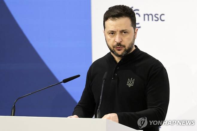 젤렌스키 우크라이나 대통령 [EPA=연합뉴스 자료사진. 재판매 및 DB 금지]