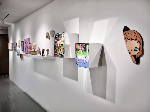 카린 갤러리의 2026년 첫 기획전 '아트 위 러브'(ART WE LOVE) 전시 설치 모습. 카린 제공