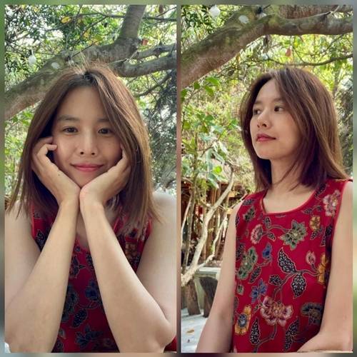 배우 조윤희가 9살 딸의 새로운 출발을 응원한 뒤, 말레이시아 랑카위에서 근황을 전했다. 사진=SNS