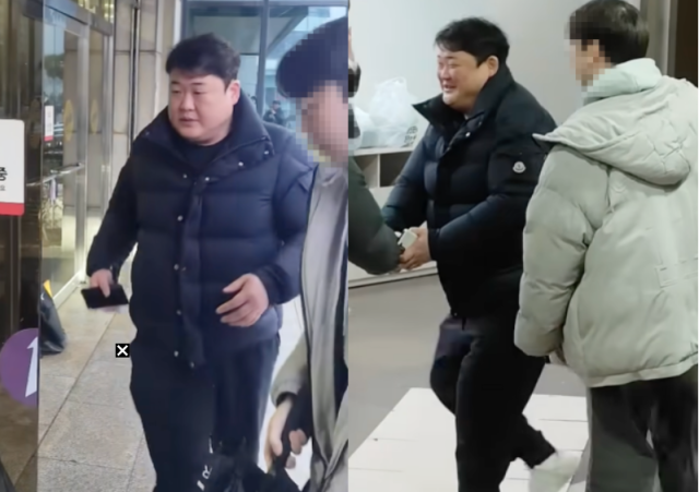 코미디언 김준현이 최근 팬들을 대하는 태도를 둘러싼 폭로성 영상이 확산한 가운데 그의 인성을 둘러싼 의견이 갈렸다./온라인 커뮤니티