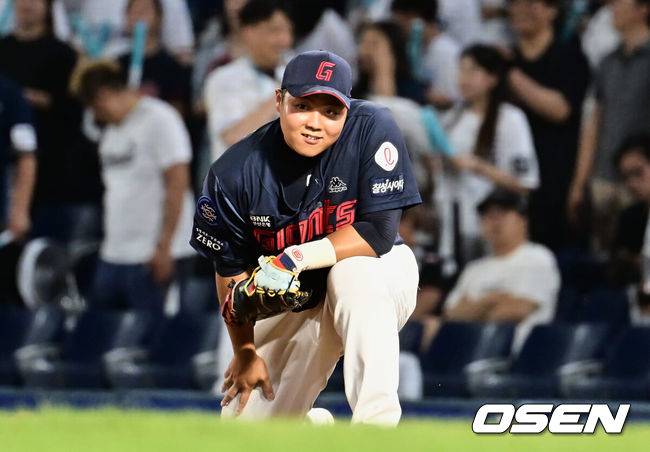 [OSEN=창원, 이석우 기자] 롯데 자이언츠 한동희 / foto0307@osen.co.kr