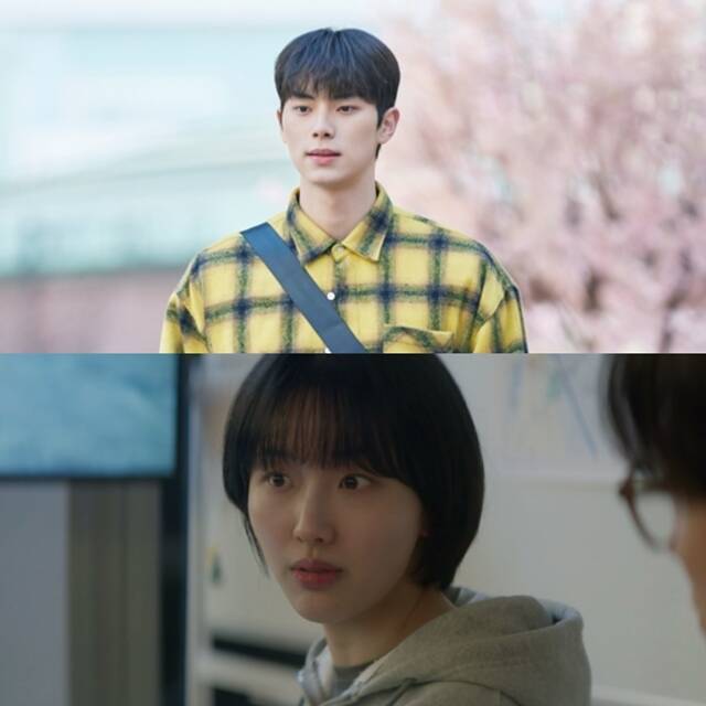배우 이채민(위)과 김은비가 각각 '바니와 오빠들', '우리영화'로 신예 배우의 저력을 보여줬다. /MBC, 방송 화면 캡처