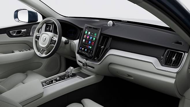 볼보 신형 XC60의 인테리어 모습. 사진=볼보자동차코리아 제공
