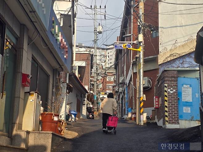 서울 성동구 금호동에 있는 빌라 전경. 사진=이송렬 기자.