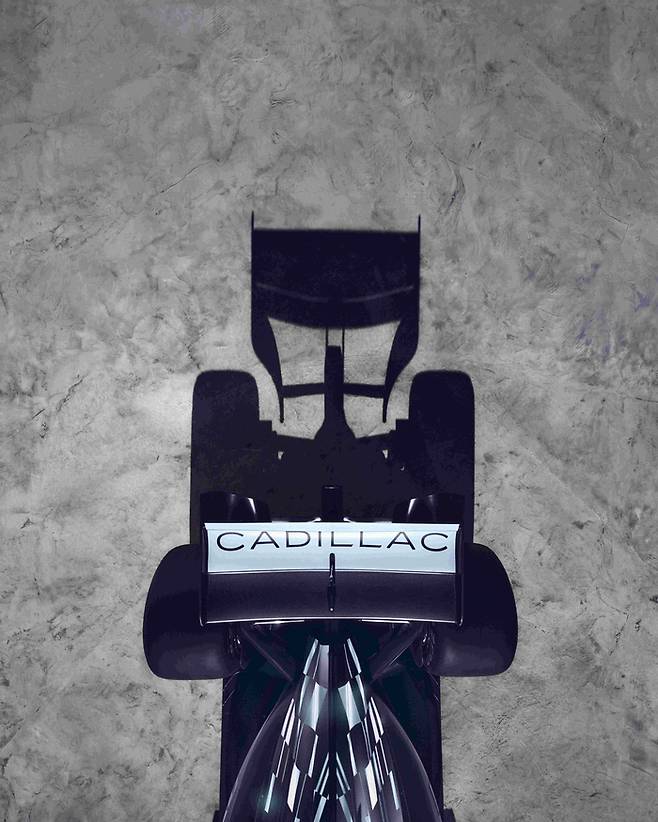 캐딜락 F1팀, 첫 번째 리버리. (제너럴모터스 제공)