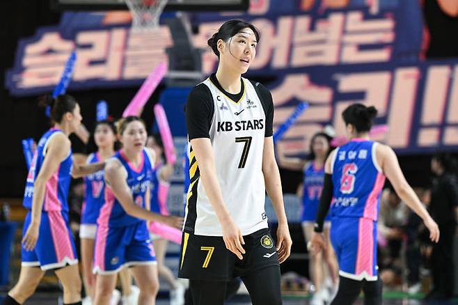 [서울=뉴시스] 여자프로농구 청주 KB국민은행의 박지수. (사진=WKBL 제공) 2026.02.18. photo@newsis.com *재판매 및 DB 금지