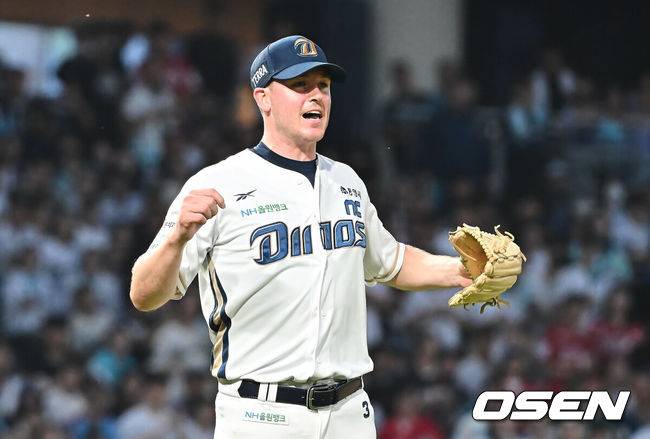 [OSEN=창원, 이석우 기자] NC 다이노스 라일리 021 2025.10.04 / foto0307@osen.co.kr
