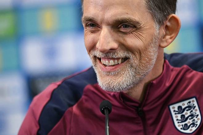 토머스 투헬 현 잉글랜드 남자축구대표팀 감독. AFP