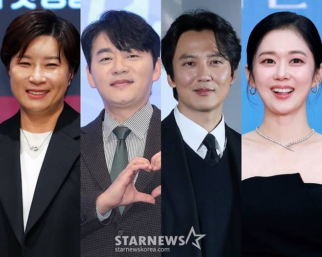 박세리, 김승수, 김남길, 장나라 /사진=스타뉴스
