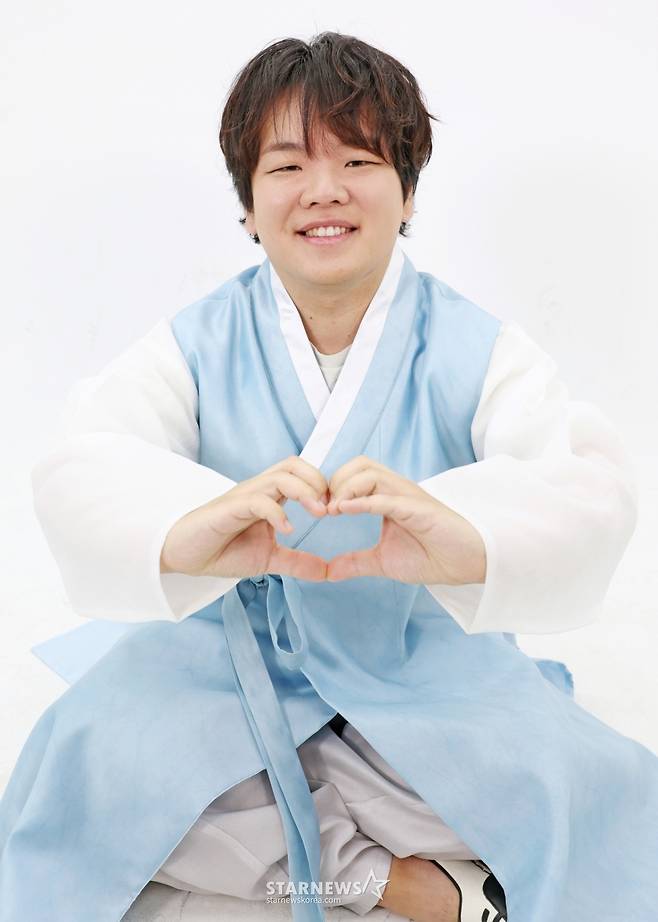 2026.02.10 곽준빈 곽튜브 설날 한복 인터뷰 /사진=이동훈