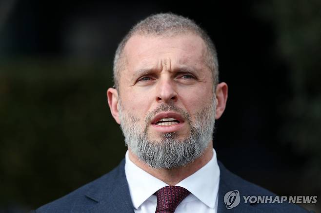 우크라이나 마트비이 비드니이 체육부 장관 [로이터=연합뉴스]