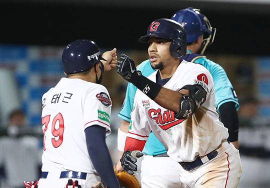 롯데 전력의 핵심 딕슨 마차도(사진=롯데)