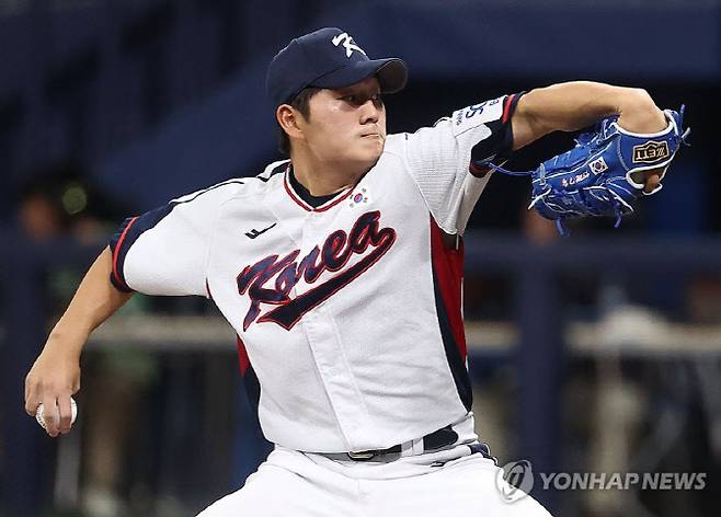 WBC 야구대표팀에 대체 발탁된 두산베어스 마무리 투수 김택연. 사진=연합뉴스