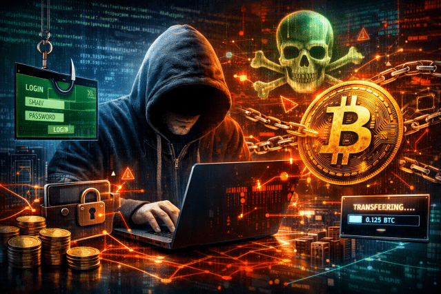 비트코인 해킹 이미지 (사진=챗GPT)