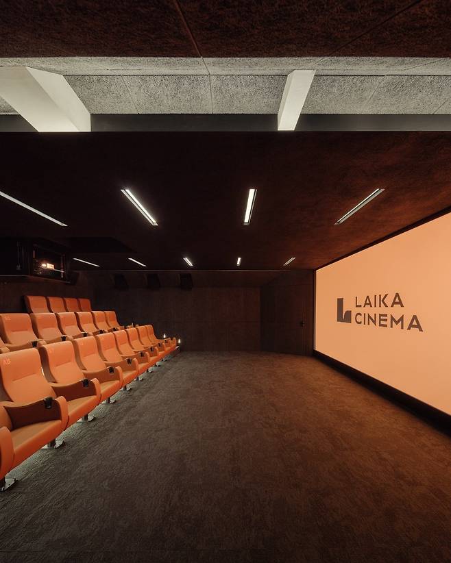 ‘라이카시네마’ 제2 상영관 내부.
STUDIO 승호 제공