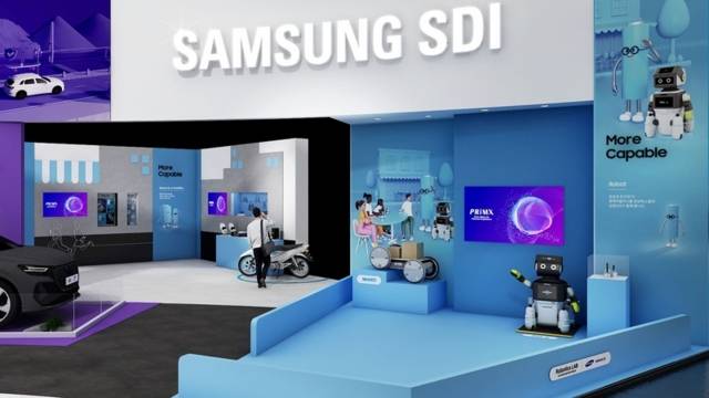 ▲ 삼성SDI ‘인터배터리 2025’ 전시부스. [삼성SDI 제공]