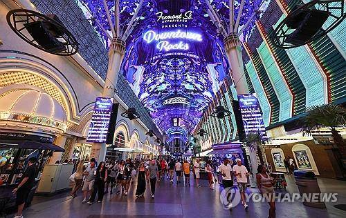 라스베이거스의 한 호텔 [AFP=연합뉴스 제공]