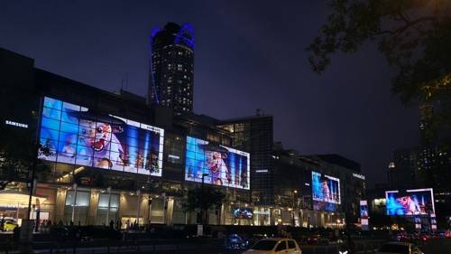 삼성전자, 전 세계 랜드마크에서 갤럭시 언팩 3D 옥외 광고 선봬 [삼성전자 제공. 재판매 및 DB 금지]