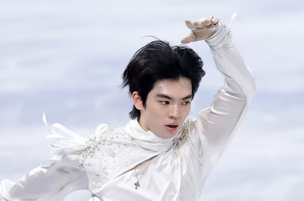 피겨 차준환이 13일(현지시간) 이탈리아 밀라노 아이스 스케이팅 아레나에서 열린 2026 밀라노·코르티나담페초 동계올림픽 피겨 스케이팅 남자 싱글 프리 스케이팅에서 연기를 펼치고 있다. 뉴스1