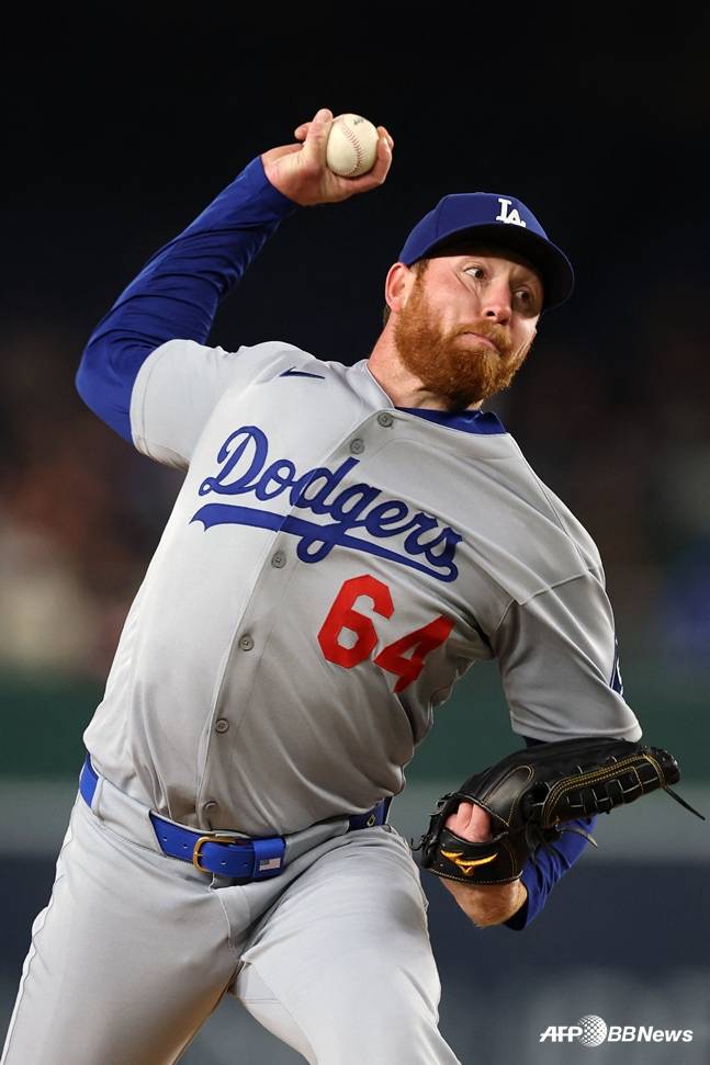 LA 다저스 시절 맷 사우어. /AFPBBNews=뉴스1