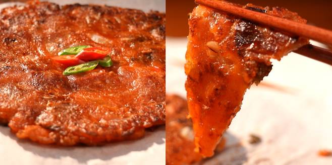 '편스토랑' 김강우 인생바삭 침치전 레시피