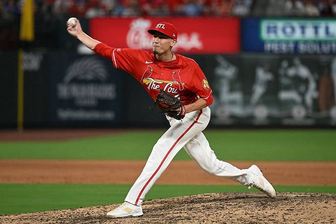 <yonhap photo-3002="">종아리 부상으로 2026 WBC 야구대표팀 최종 엔트리에서 낙마할 예정인 라일리 오브라이언. [AFP=연합뉴스]</yonhap>