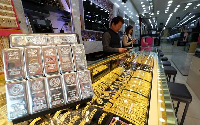서울 시내 금은방 / 한경DB