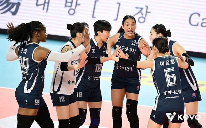 [서울=뉴시스] 여자 프로배구 한국도로공사. (사진=KOVO 제공). 2026.02.20. *재판매 및 DB 금지