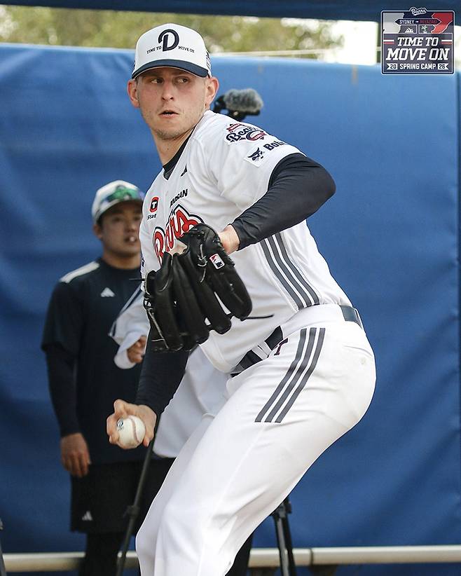 ▲ 크리스 플렉센 ⓒ두산 베어스