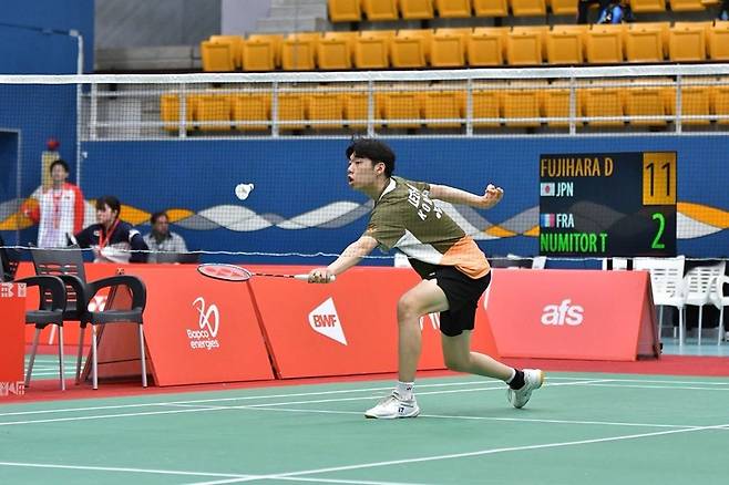 이승후 경기 모습 <광주시장애인체육회 제공>