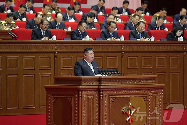 (평양 노동신문=뉴스1) = 김정은 북한 노동당 총비서.[국내에서만 사용가능. 재배포 금지. DB 금지. For Use Only in the Republic of Korea. Redistribution Prohibited] rodongphoto@news1.kr